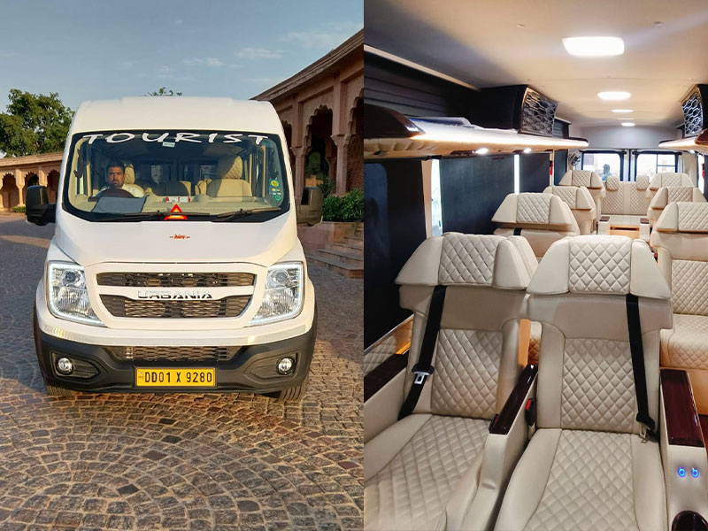 tempo traveller hire Jaipur