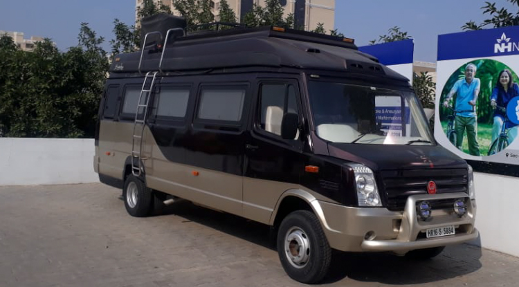 Luxury Tempo Traveller 14 seater Taxi Service