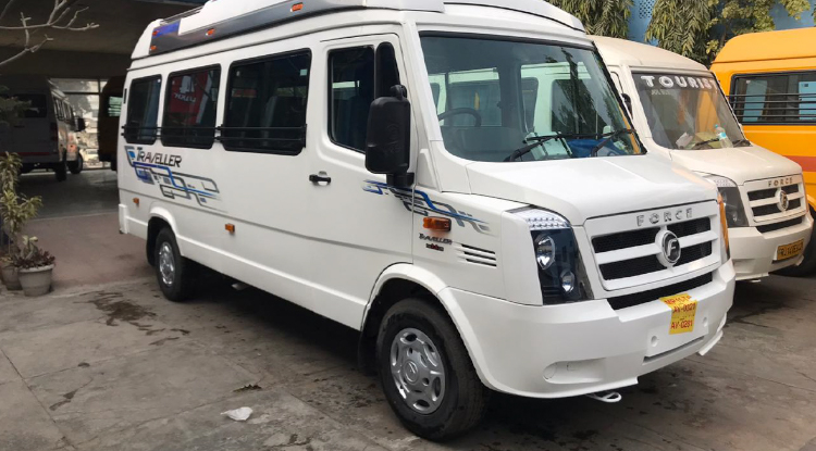 Luxury Tempo Traveller 14 seater Taxi Service