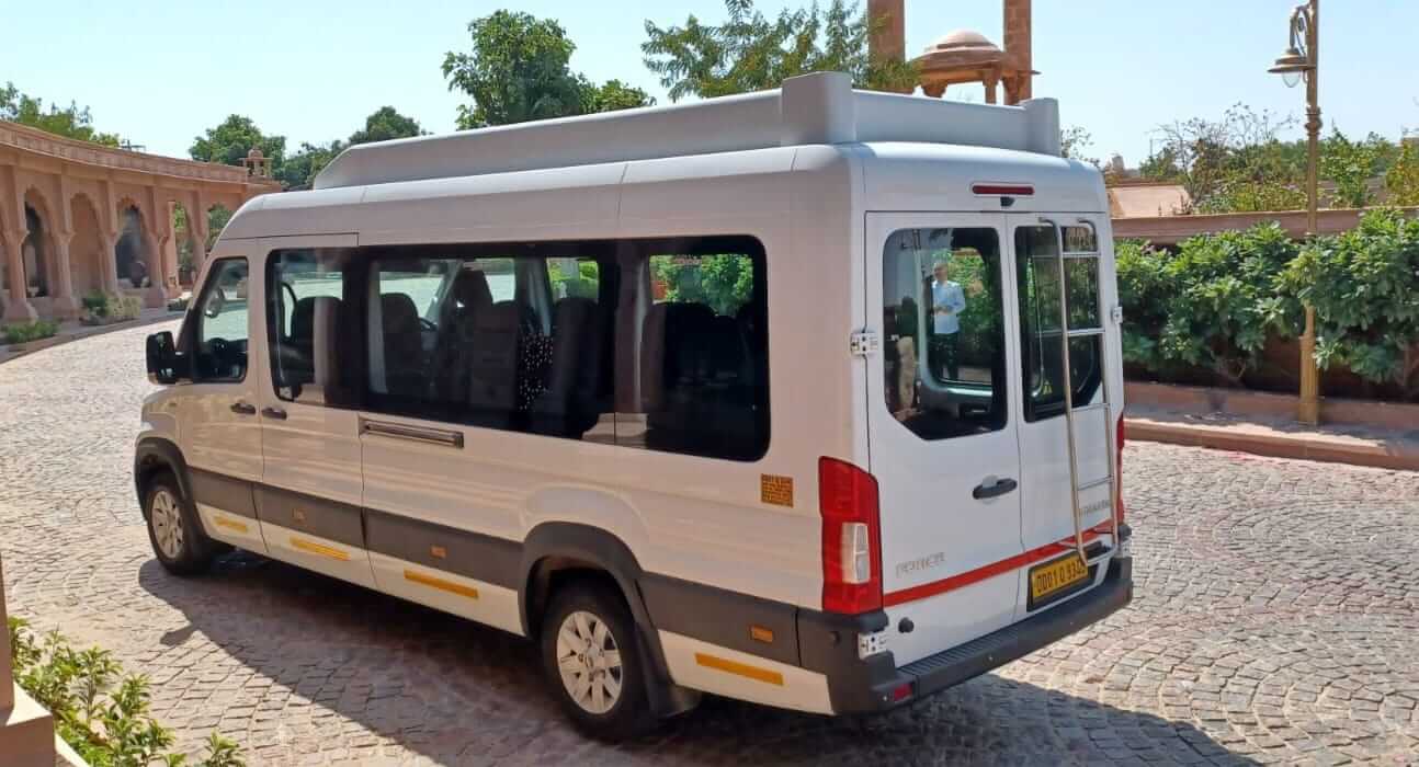 Force Urbania 16 Seater Car Rental Rajasthan