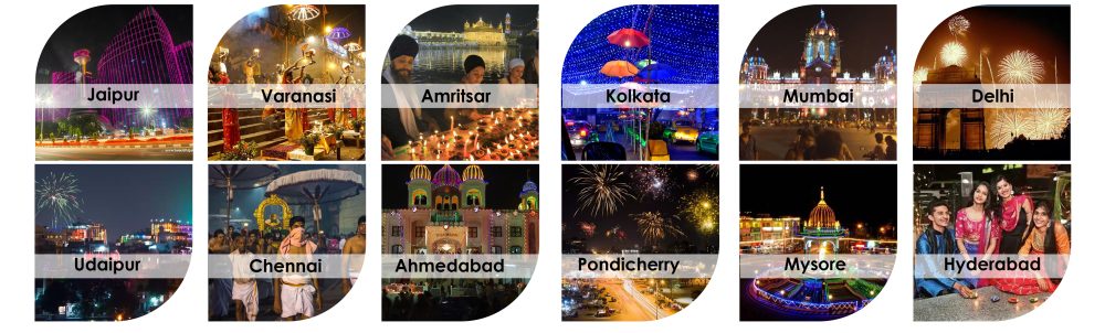 12 best places to celebrate diwali india