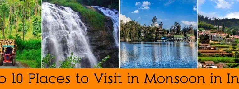Top 10 Places to Visit in Monsoon in India