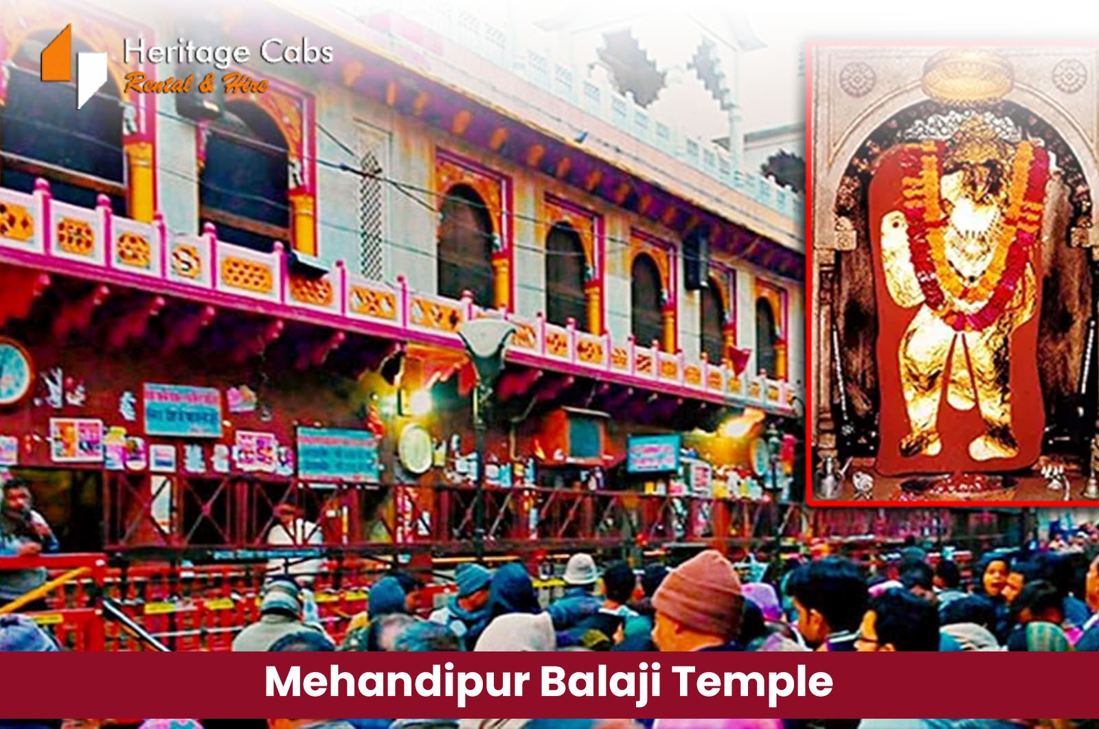 mehandipur balaji temple distance