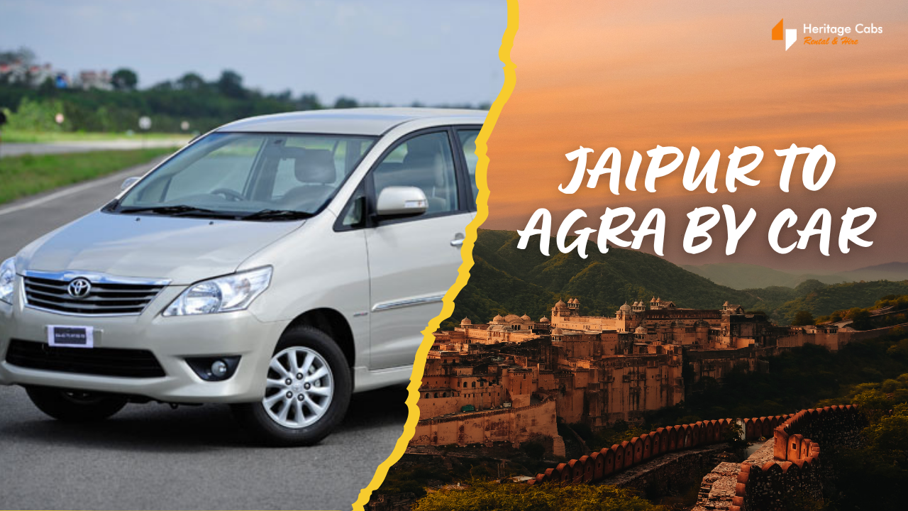 jaipur to agra distance by Road